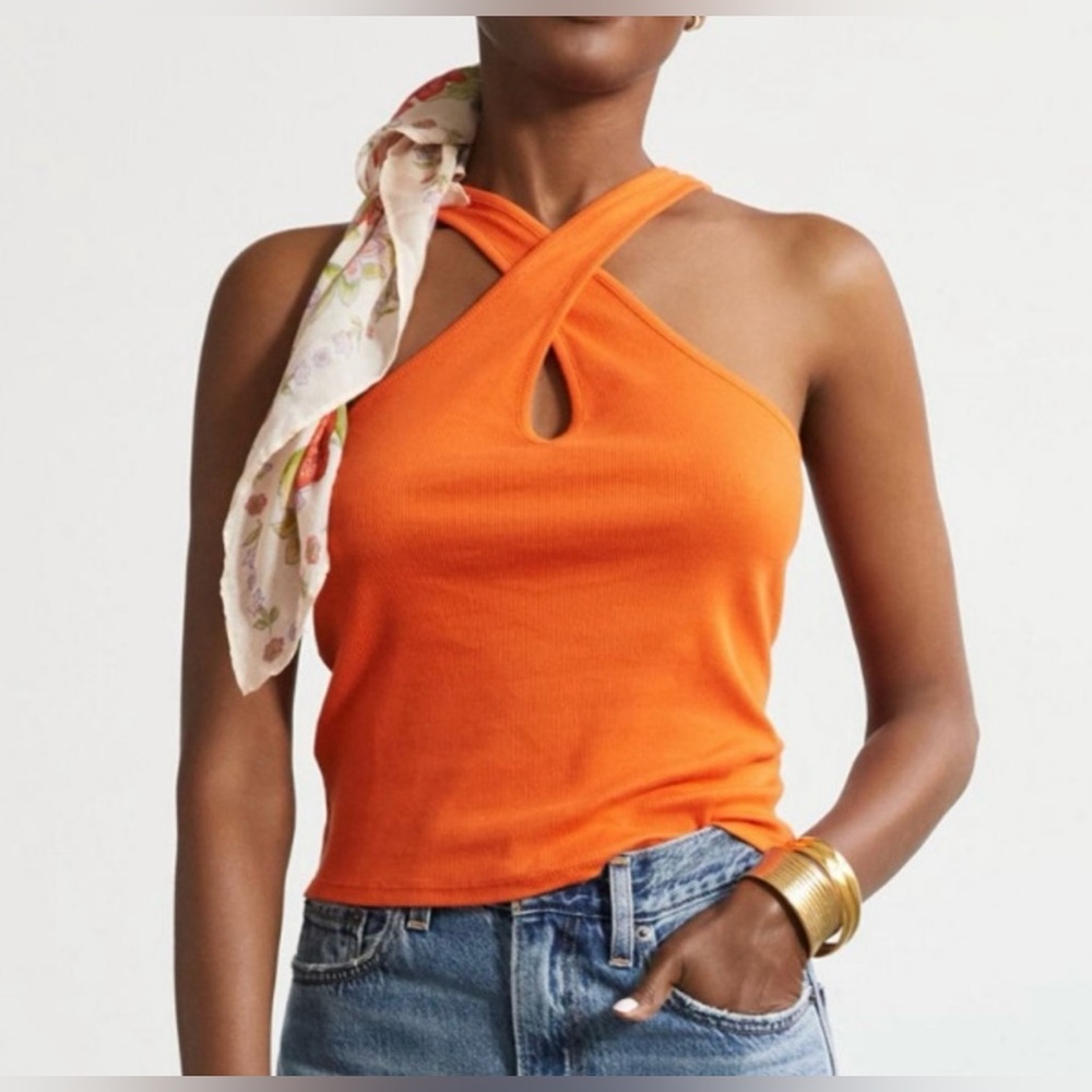 🧡NWT🧡 orange anthropology tank!